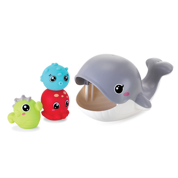 Jouets de bain la baleine flottante et ses amis