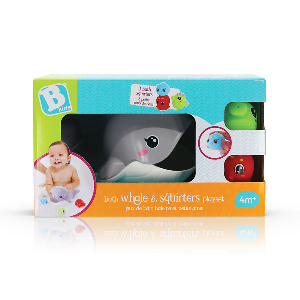 Jouets de bain la baleine flottante et ses amis