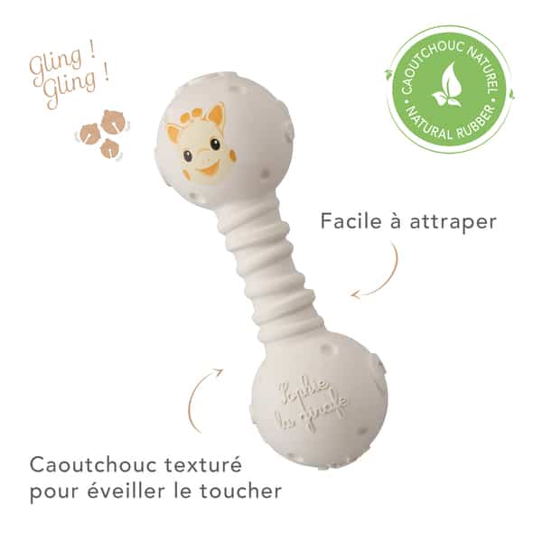 Hochet de dentition Sophie la girafe