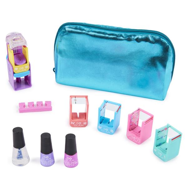 Coffret Go Glam U-Nique Nail Salon - Pochette Format Voyage - Cool Maker