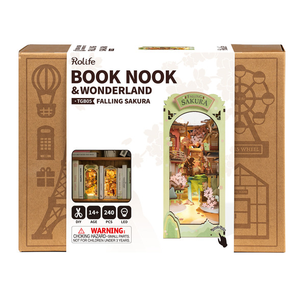 Book Nook - Falling Sakura (240 pièces)
