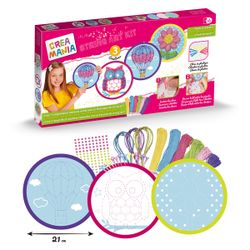 Coffret créatif tableaux à tisser - String Art