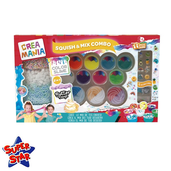 Coffret slime et butter slime avec décorations