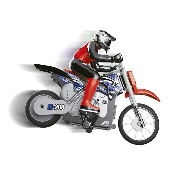 Moto-cross télécommandée 25 cm