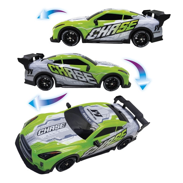 Voiture de course drift télécommandé avec lumières 29 cm