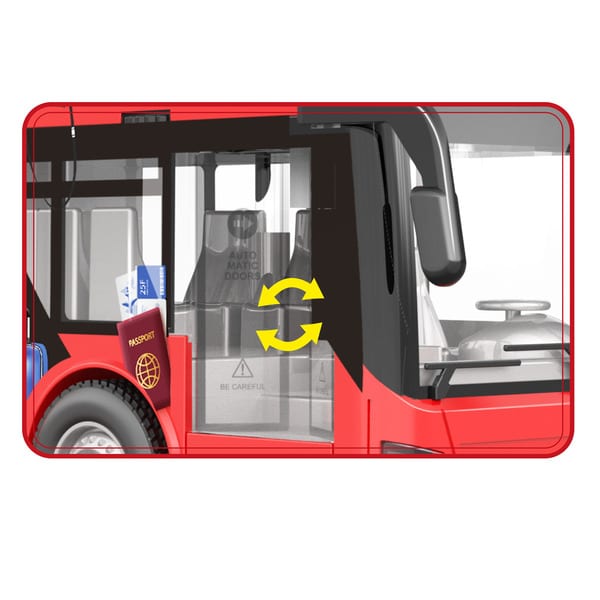 Bus de ville miniature interactif