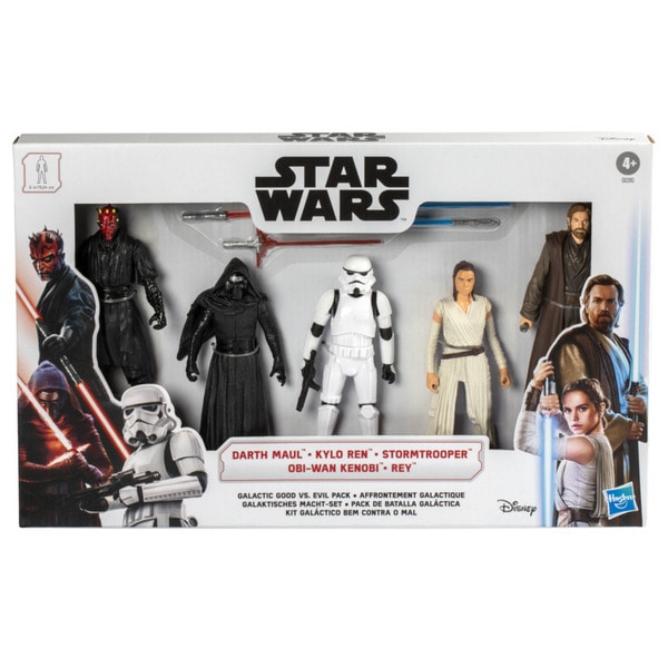 Pack 5 figurines Star Wars Affrontement galactique