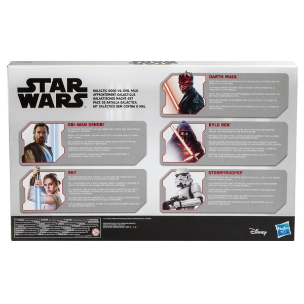 Pack 5 figurines Star Wars Affrontement galactique