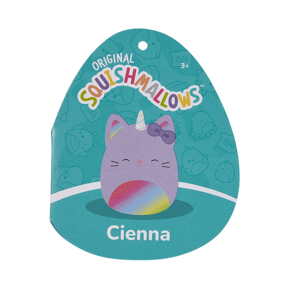 Peluche Squishmallows Cienna chat-licorne - 30cm