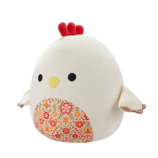 Peluche Squishmallows Todd la poule - 30 cm