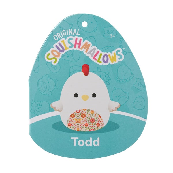 Peluche Squishmallows Todd la poule - 30 cm