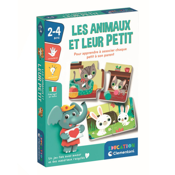 Jeu éducatif - Les animaux et leurs petits