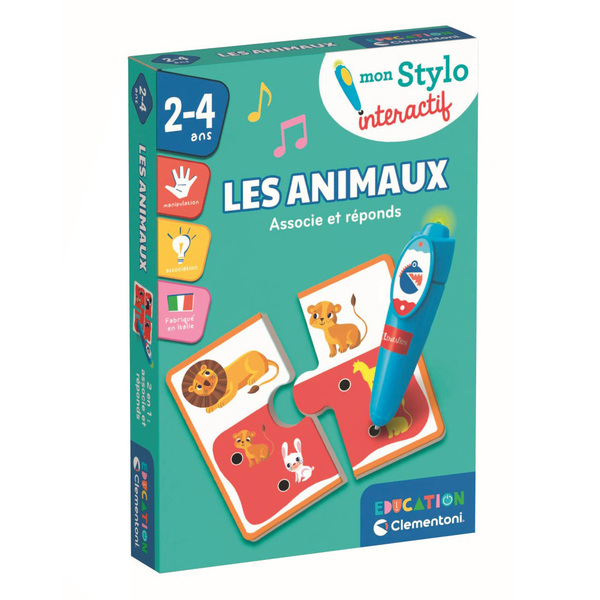 Jeu éducatif Mon stylo interactif - Les animaux