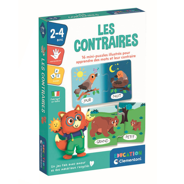 Jeu éducatif - Les contraires