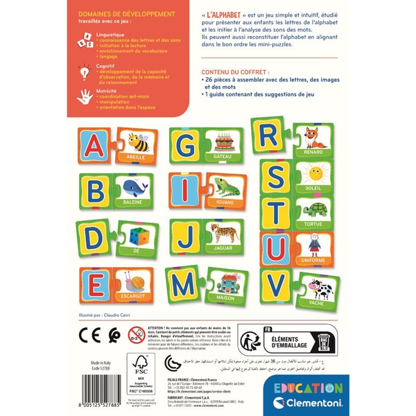 Jeu éducatif - L Alphabet