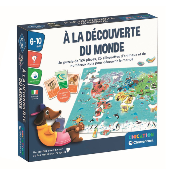 Jeu éducatif - A la découverte du Monde