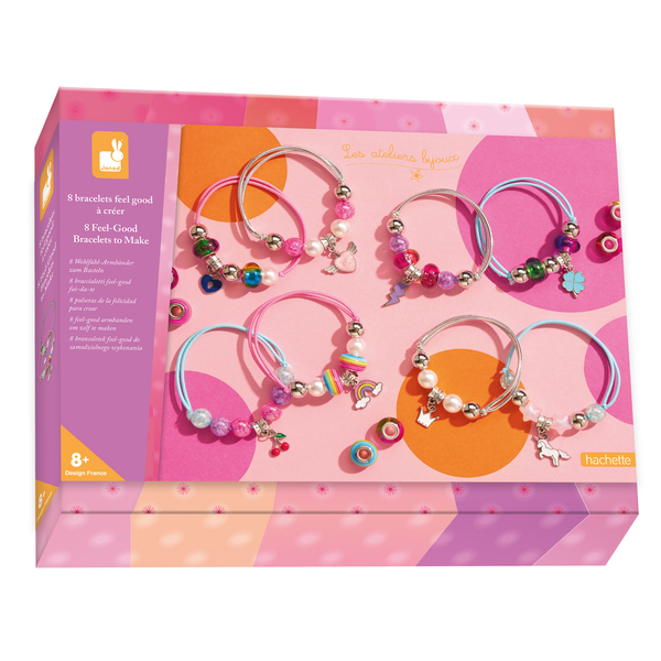 Coffret 8 Bracelets avec charms à créer