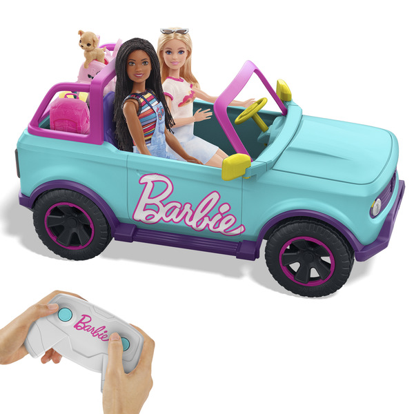 Promo Barbie Dream Car Radiocommandée chez Auchan
