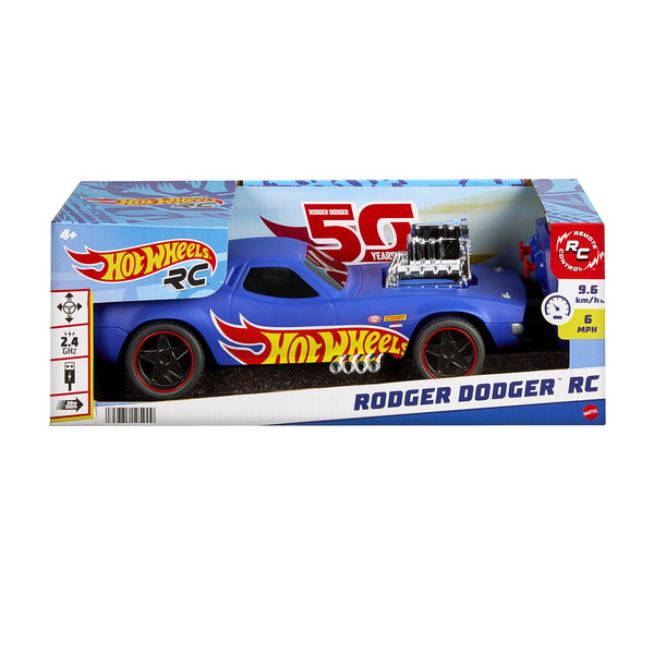 Voiture radiocommandée Rodger Doger 1:16 - Hot Wheels 