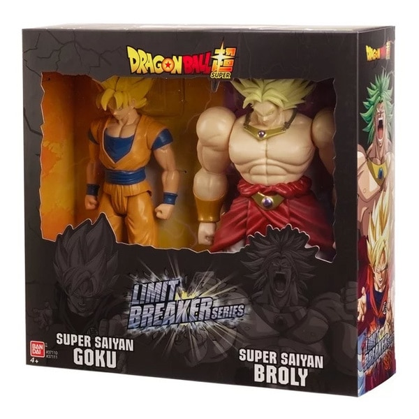 Pack de 2 figurines géantes Goku et Broly