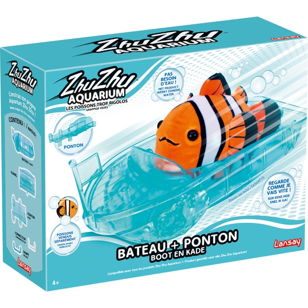 Bateau et ponton ZhuZhu Aquarium