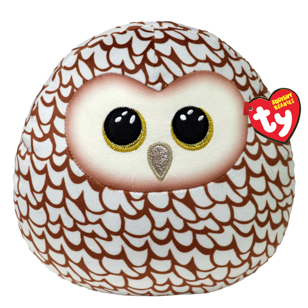 Coussin peluche Chouette - Squish a boss 20 cm