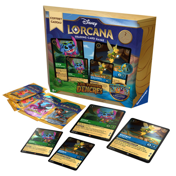 Disney Lorcana Chapitre 3 : Coffret Les Terres d Encres