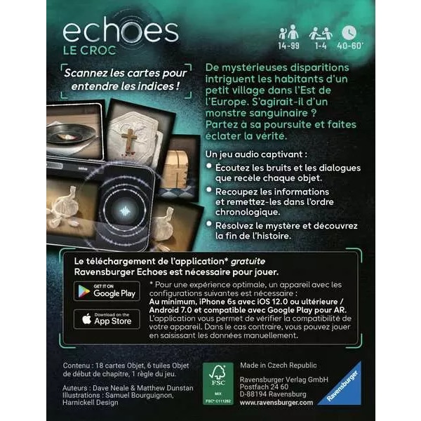 Echoes Jeu d enquête audio - Le croc