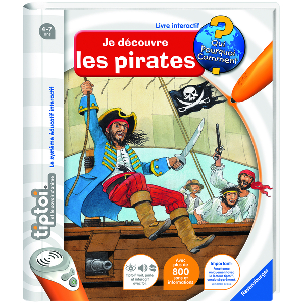 tiptoi® - Je découvre les pirates
