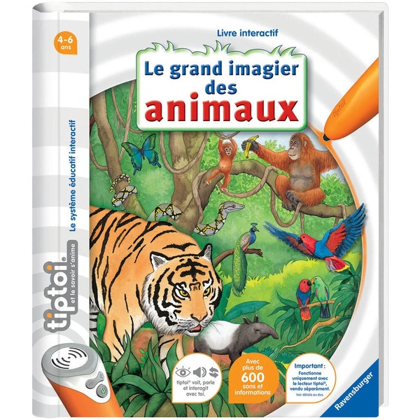 tiptoi® Grand imagier des animaux – Livre interactif