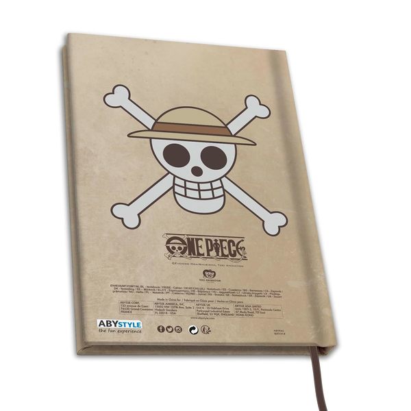 Cahier One Piece A5 - Wanted Luffy