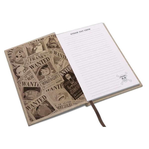 Cahier One Piece A5 - Wanted Luffy