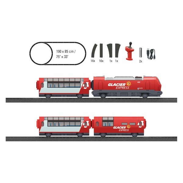 Coffret de départ "Glacier Express"