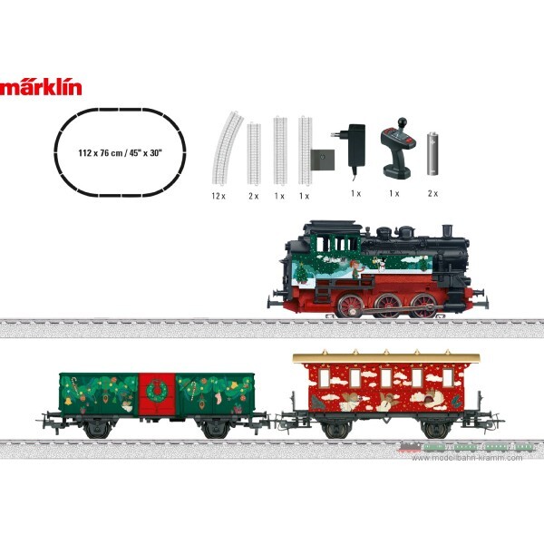 Coffret train de Noël