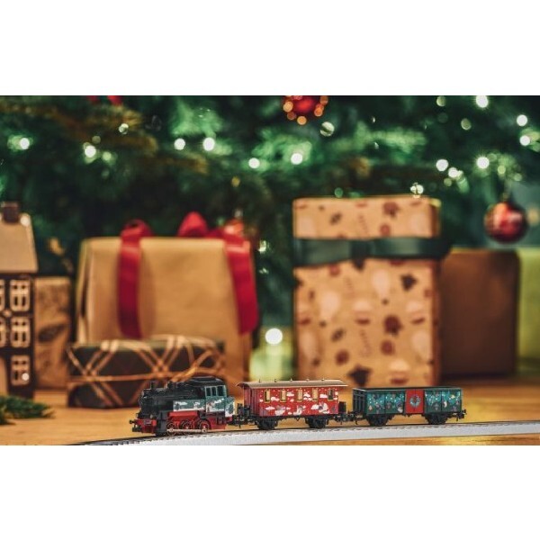 Coffret train de Noël