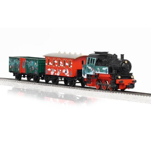 Coffret train de Noël