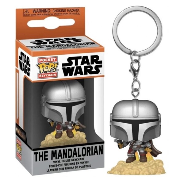 Porte-clés Pop - Star Wars - Mando