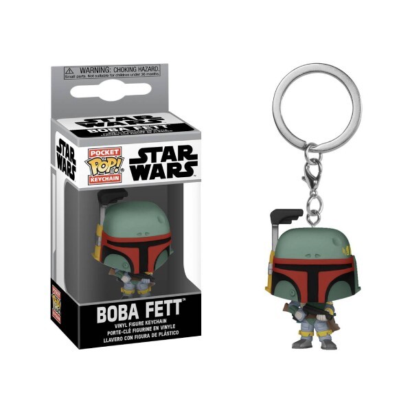 Porte-clés Pop - Star Wars - Boba Fett