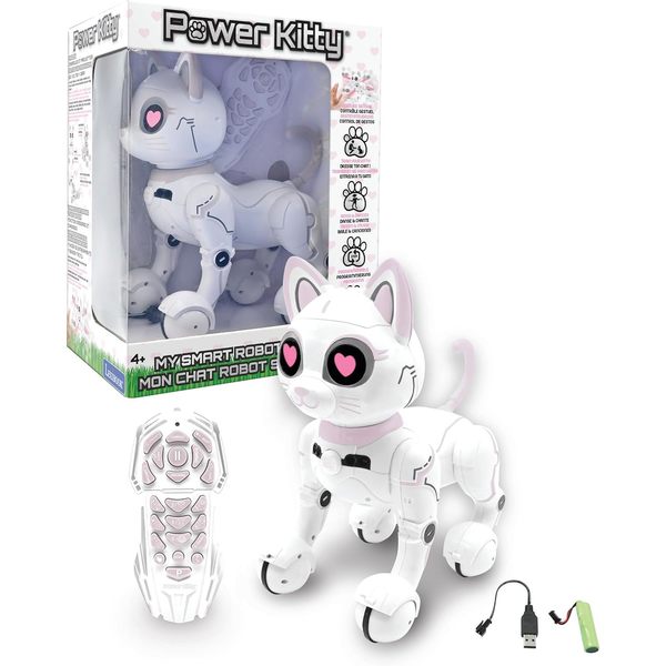 Mon chat robot savant programmable Power Kitty