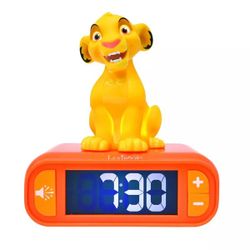 Réveil digital et veilleuse Simba - Le Roi Lion