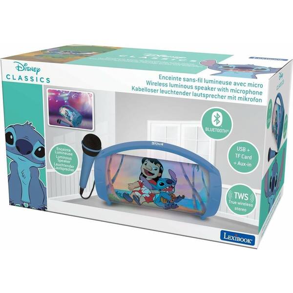 Enceinte Bluetooth avec Micro - Lilo & Stitch