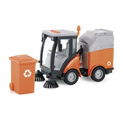 Camion de nettoyage de ville lumières et sons 11 cm