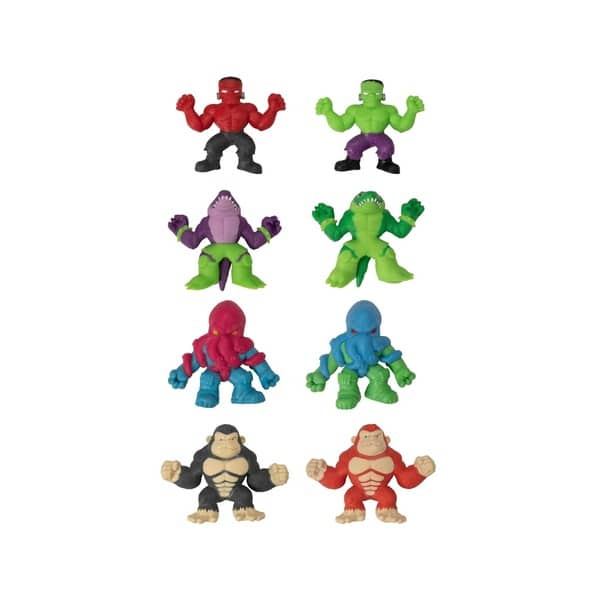 Coffret 4 Stretchy Monsters