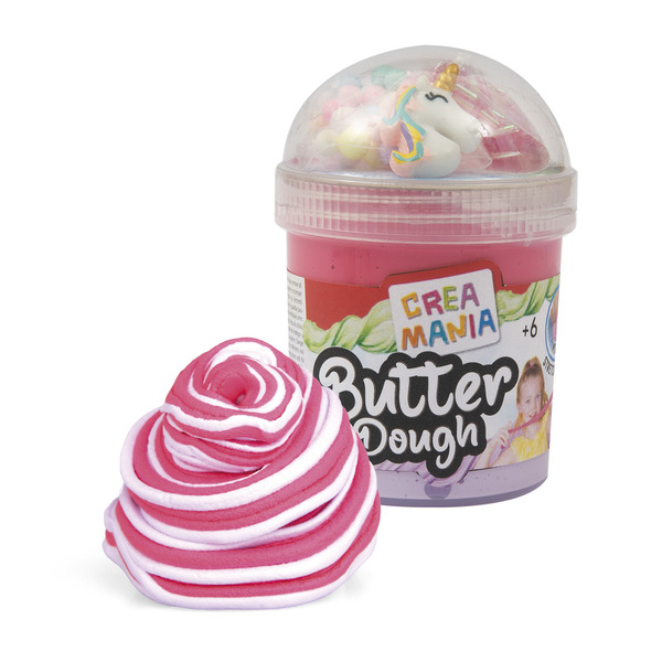 Pot de Fluffy Slime Butter Dough 90g avec décorations