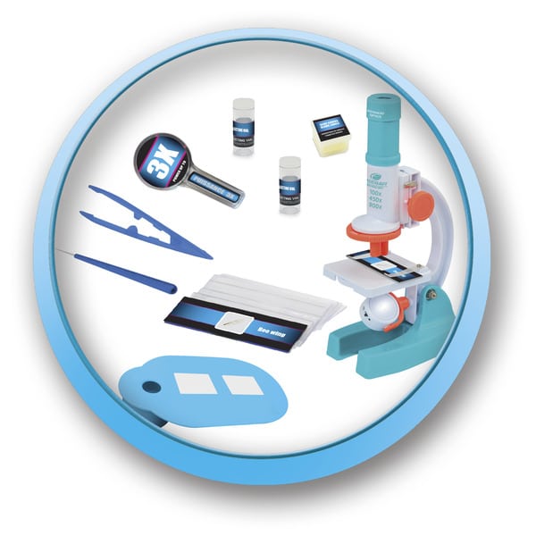 Microscope connectable avec accessoires