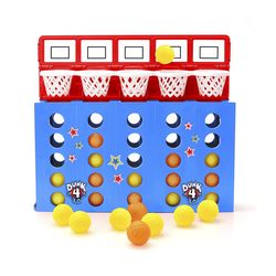 Jeu de dunk basket 4 paniers transportable