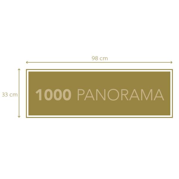Puzzle 1000 pièces Panorama - Disney Joys