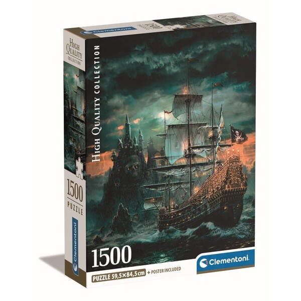 Puzzle 1500 pièces - The Pirates Ship