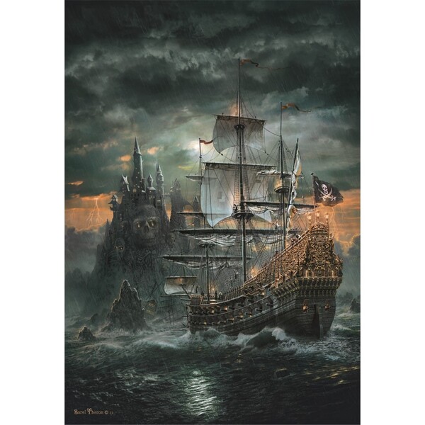 Puzzle 1500 pièces - The Pirates Ship