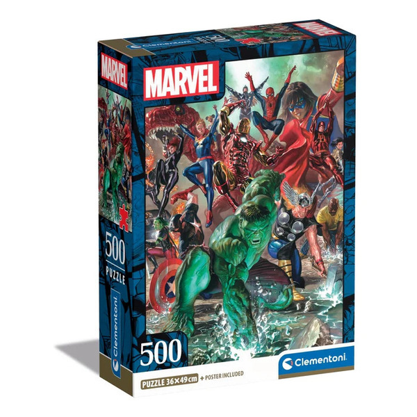 Puzzle 500 pièces - Marvel